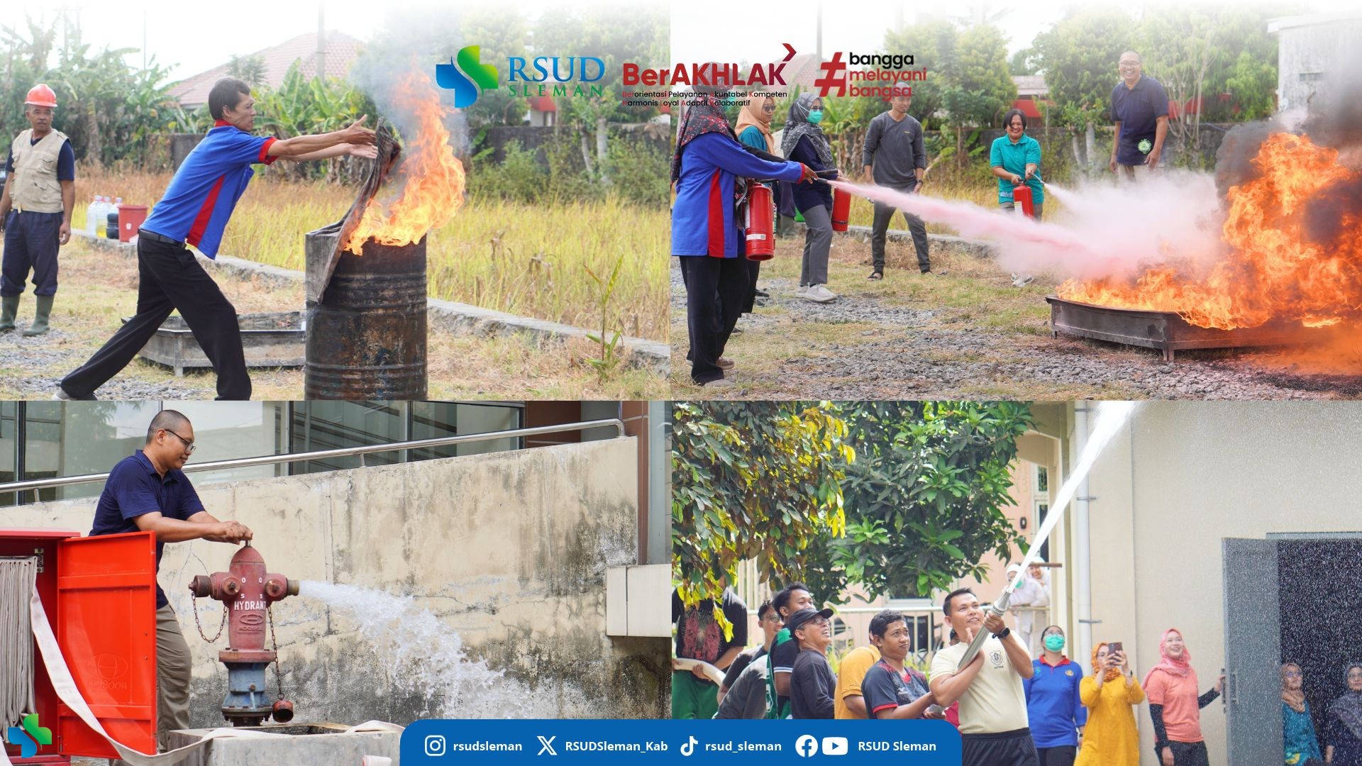 Tingkatkan Kesiapsiagaan Pegawai, RSUD Sleman Gelar Pelatihan Kewaspadaan Kegawatdaruratan.